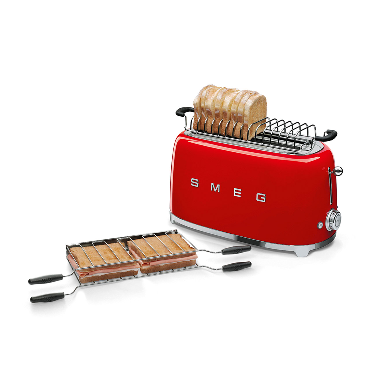 2-Slice Toaster long red