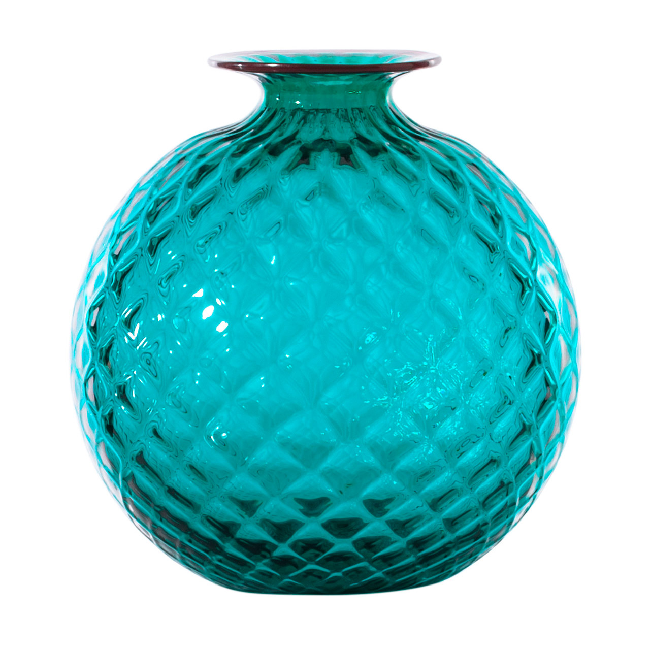 Vase 16,5 cm paraiba/roter faden