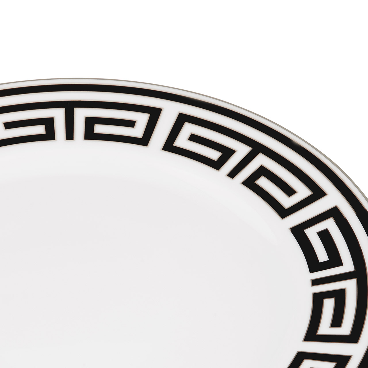 Dinner plate 28 cm black