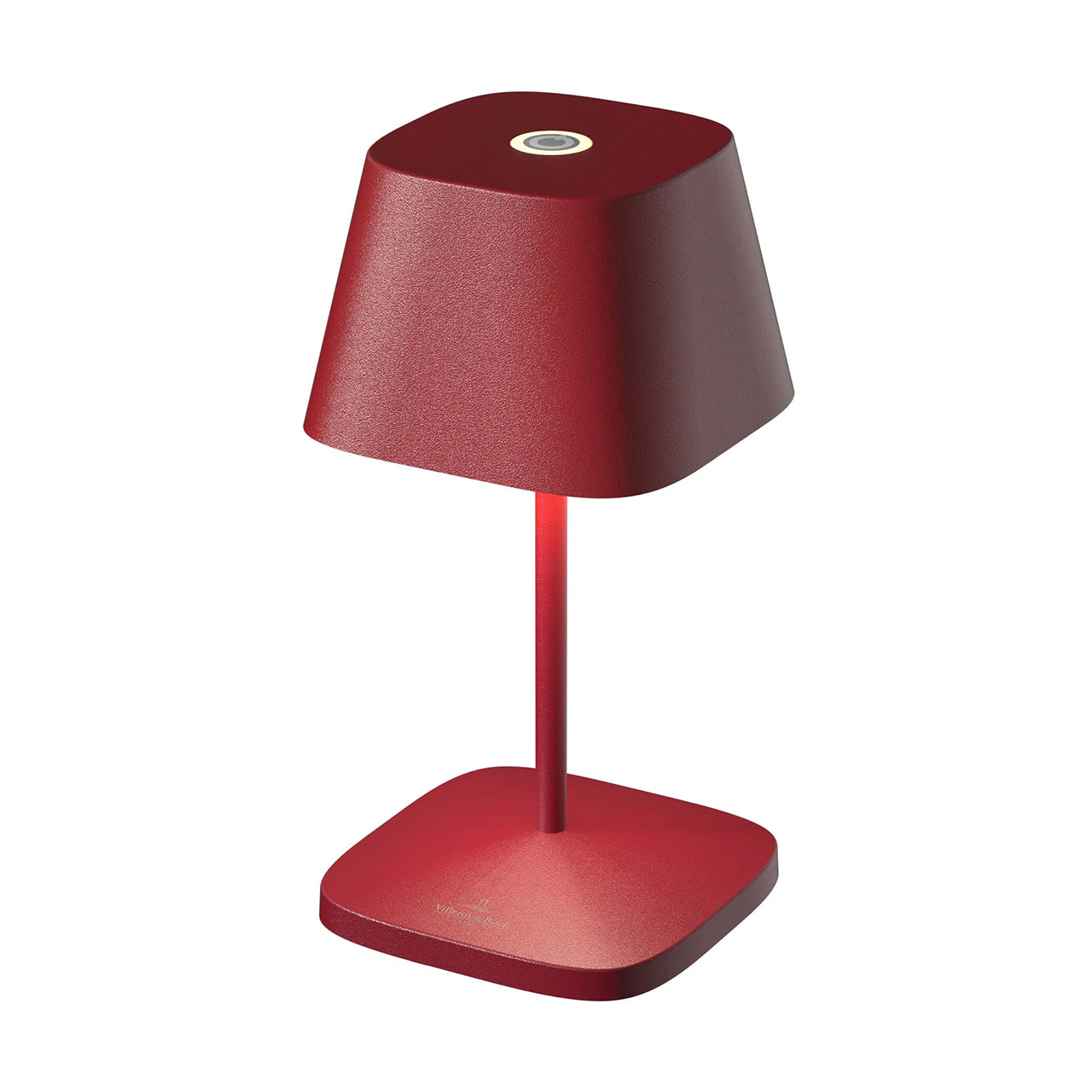 Tischlampe LED 20 cm dimmbar rot