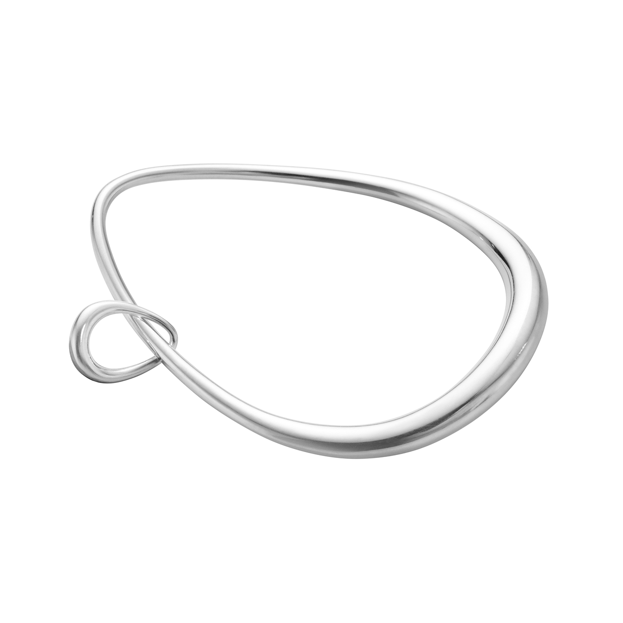 Bangle M sterling silver 925