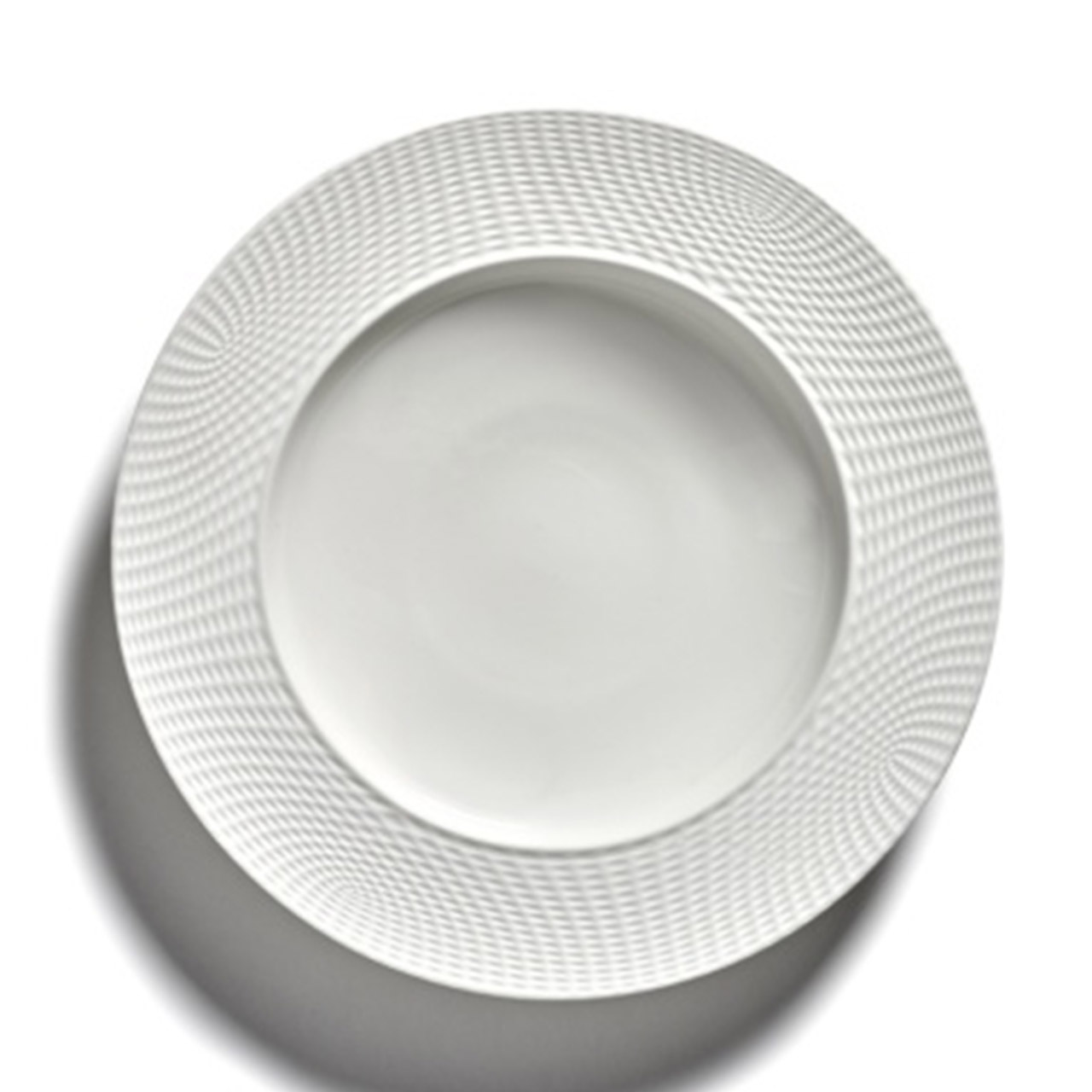 Plate deep L 28 cm white