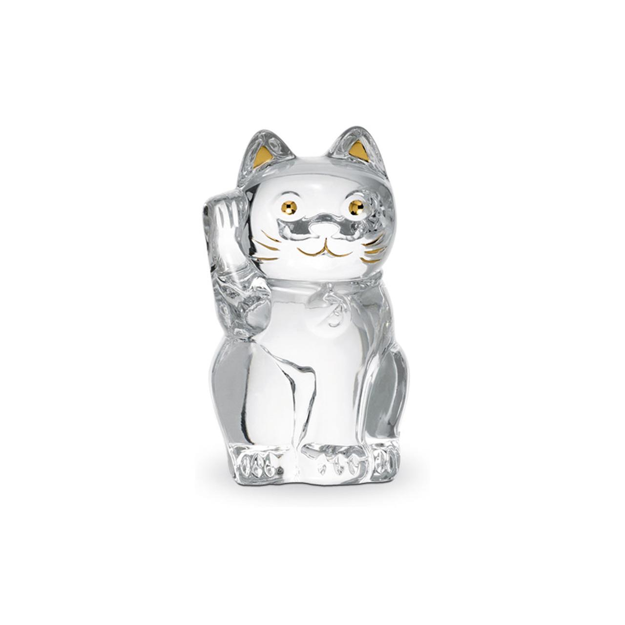 Cat Maneki Neko clear