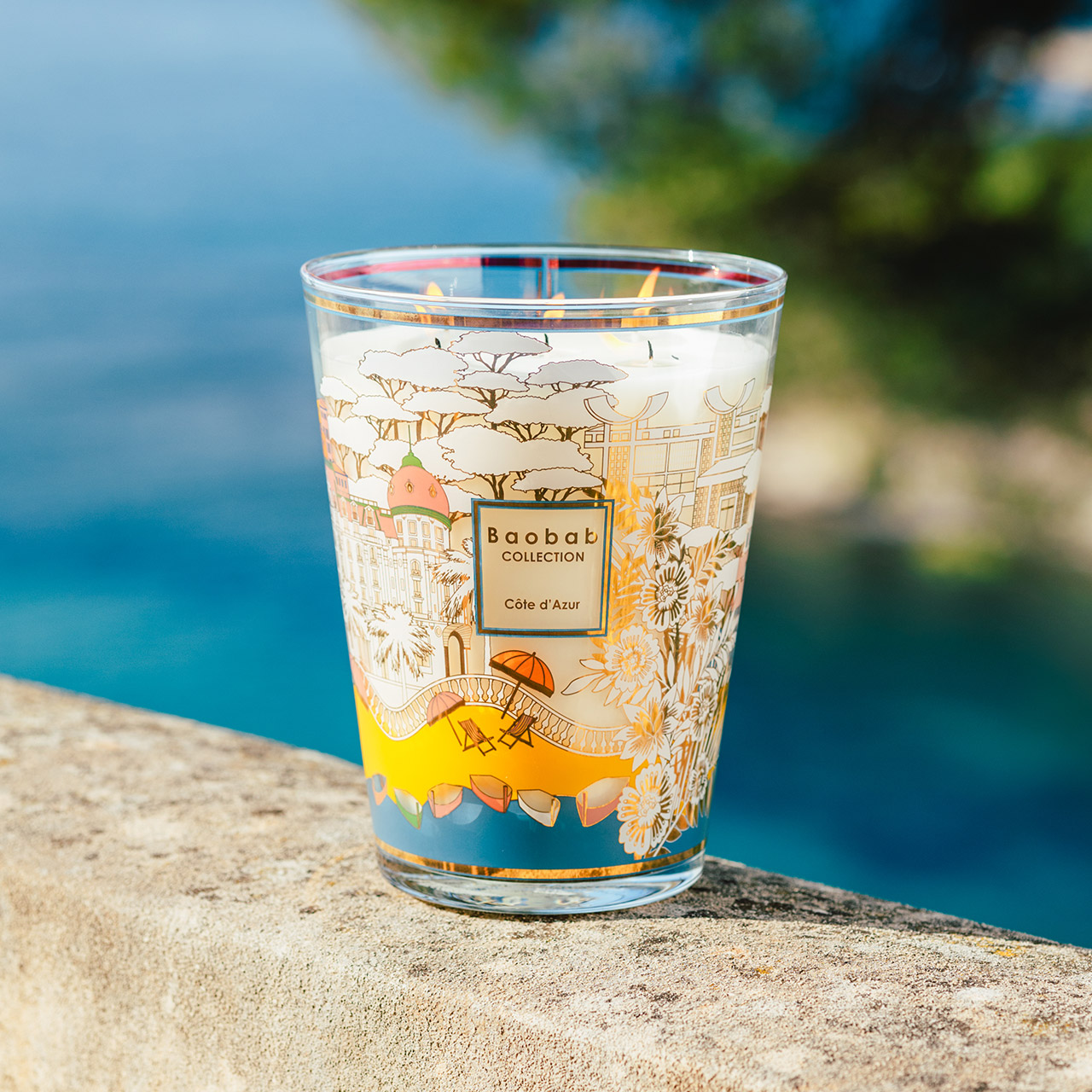 Scented Candle 10 cm Cote d'Azur