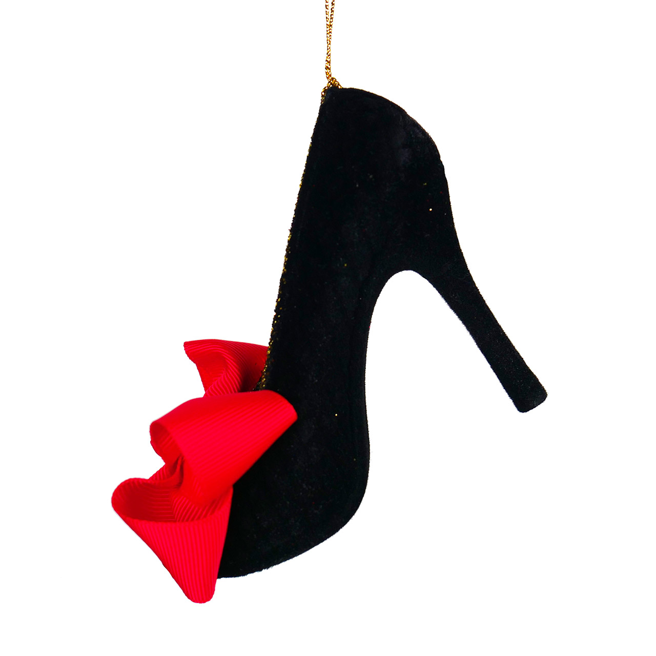 Hanger Burlesque Velvet Highheel