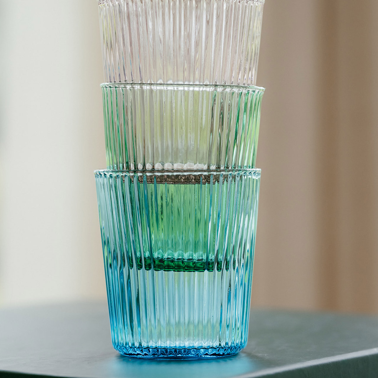 Water glass Lucky 0.18 l turquoise