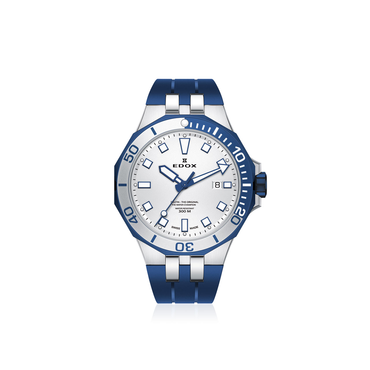 Watch Delfin silver/blue Quartz