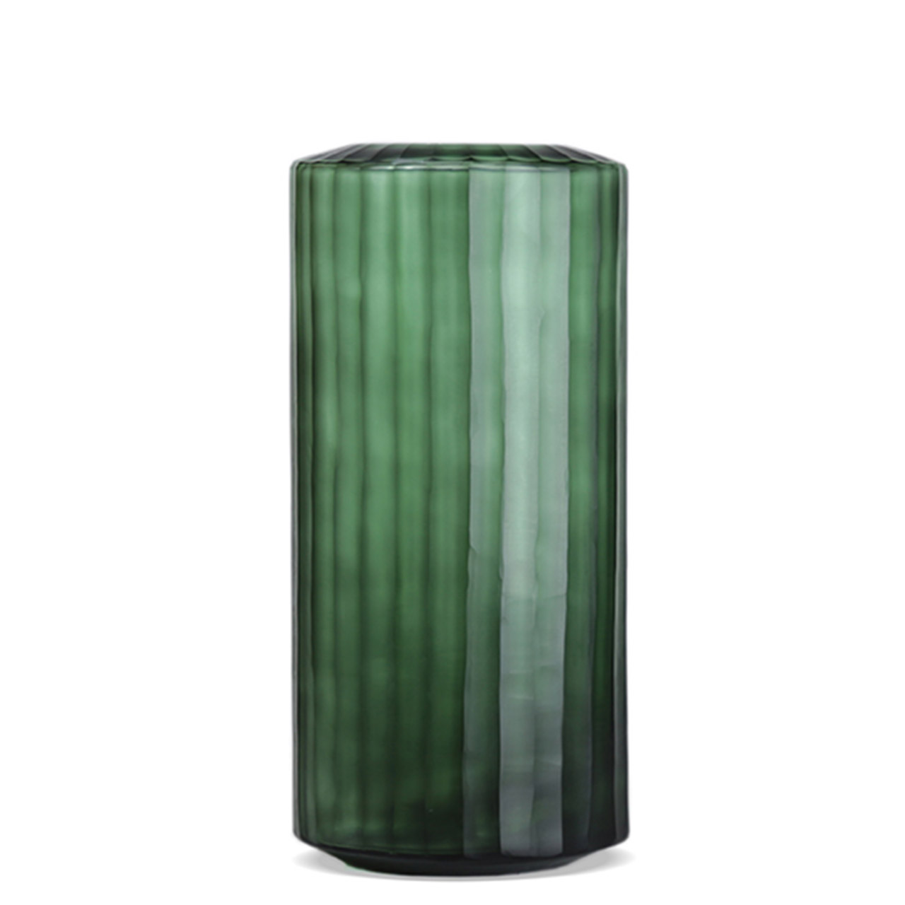 Vase 39 cm lightgreen/black steelgrey