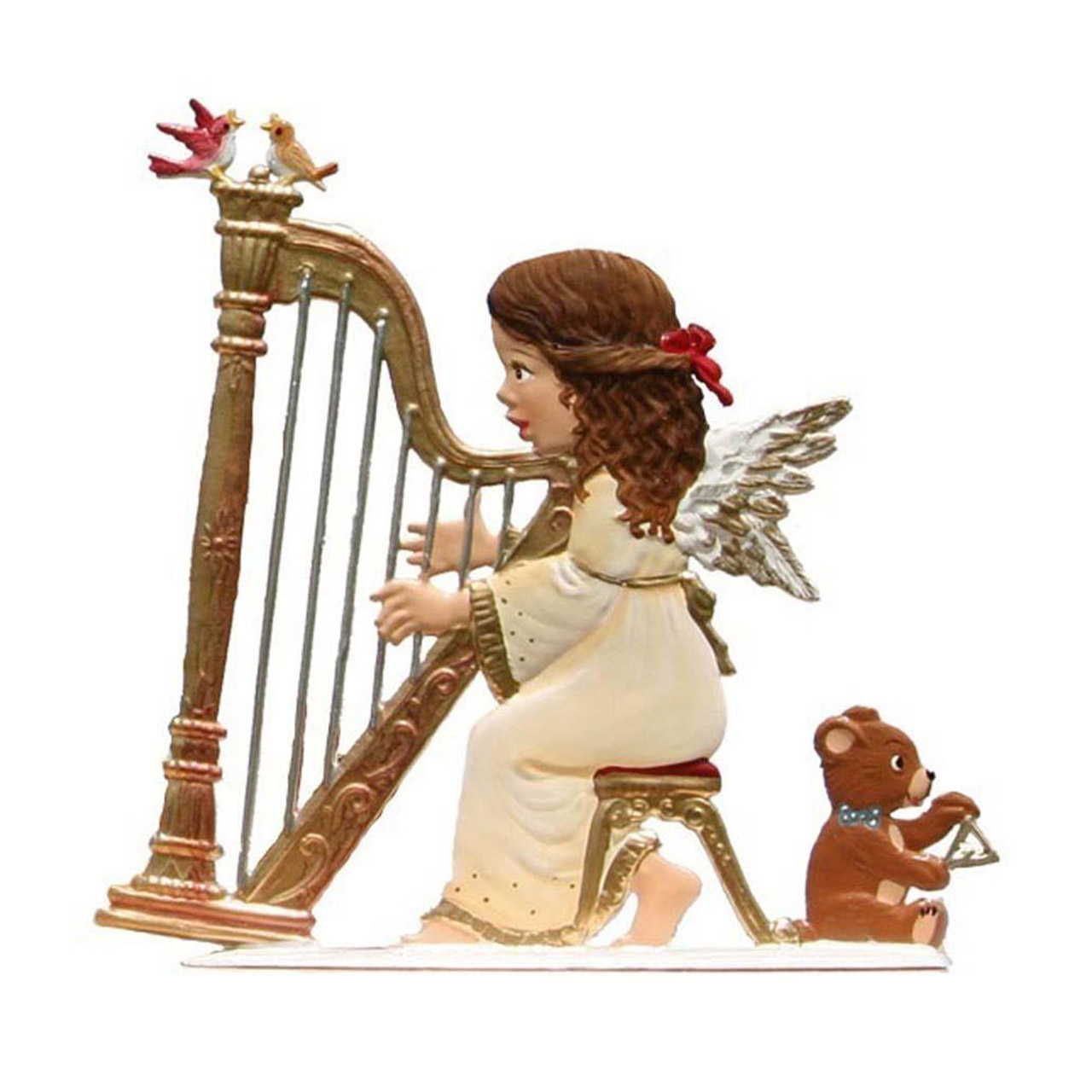 Angel Harpist 9x8 cm