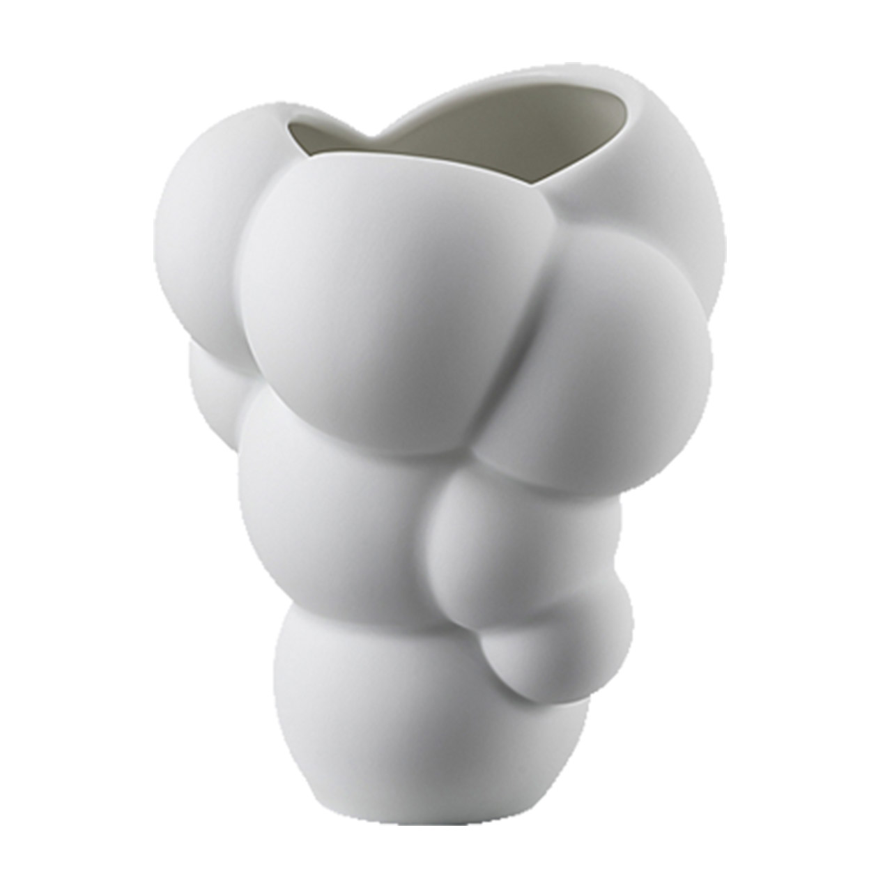 Vase 10 cm white matt