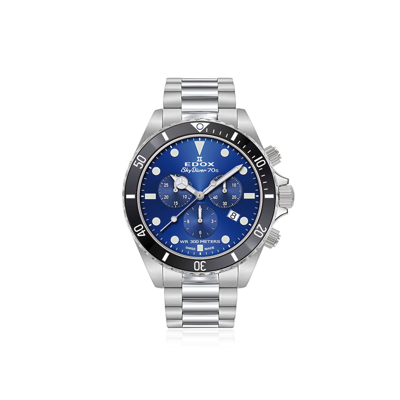 Armbanduhr Sky Diver Chronograph blau