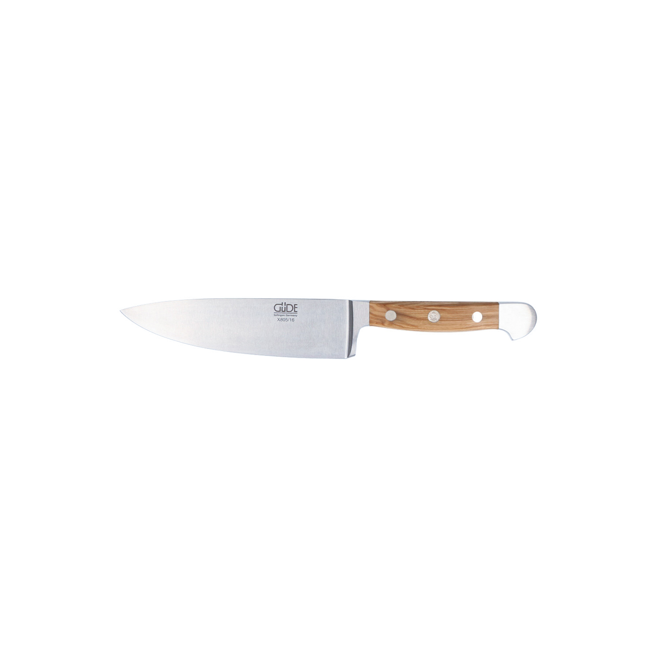 Cook's Knife double crop olive wood