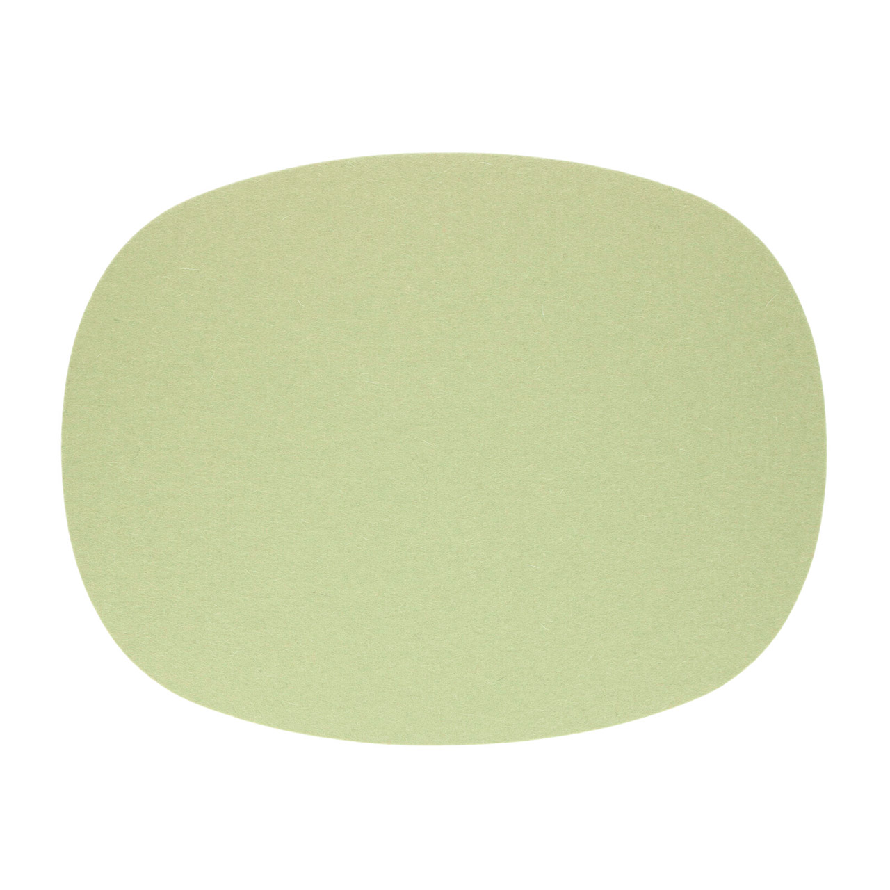 Placemat oval 45x35 cm pistachio 48