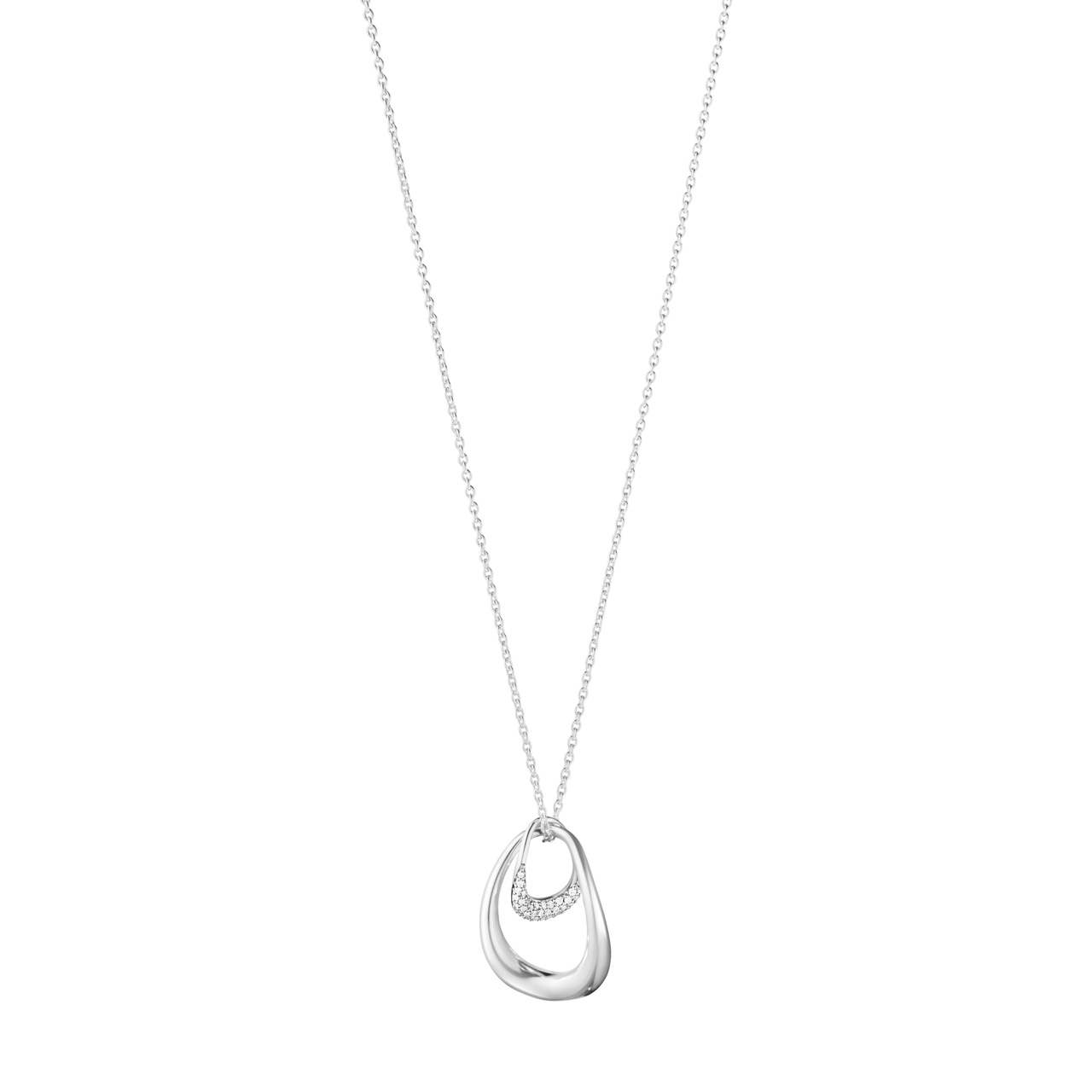 Kette Brillanten 0,08 ct Sterlingsilber 925