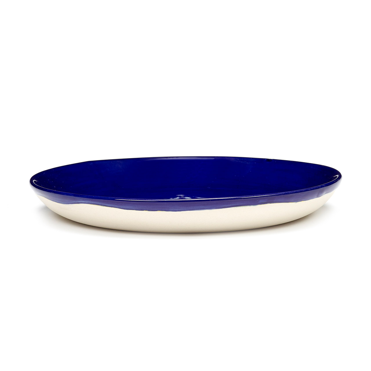 Plate XS 16 cm lapis lazuli Artischoke white