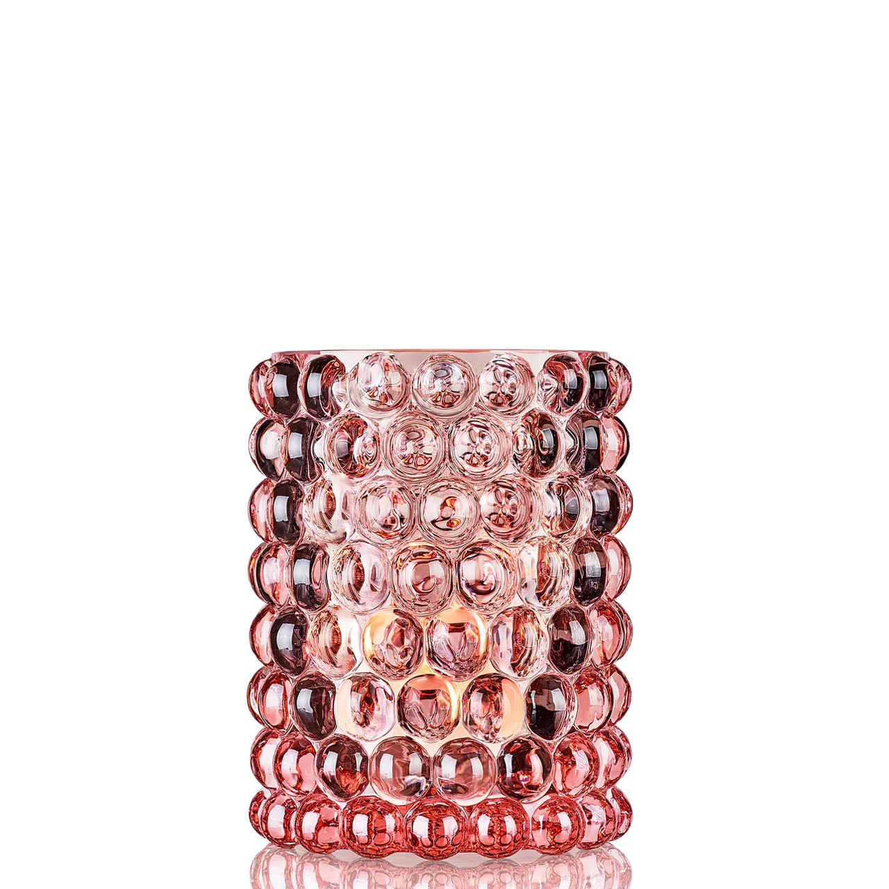 Lantern Boule large 18.5 cm pink