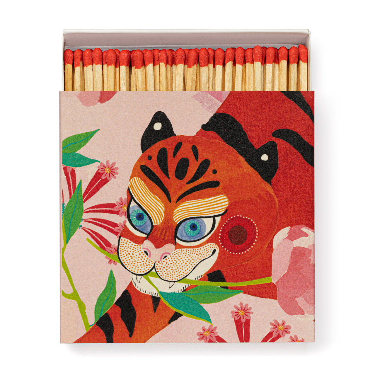 Matches Tiger with Peony