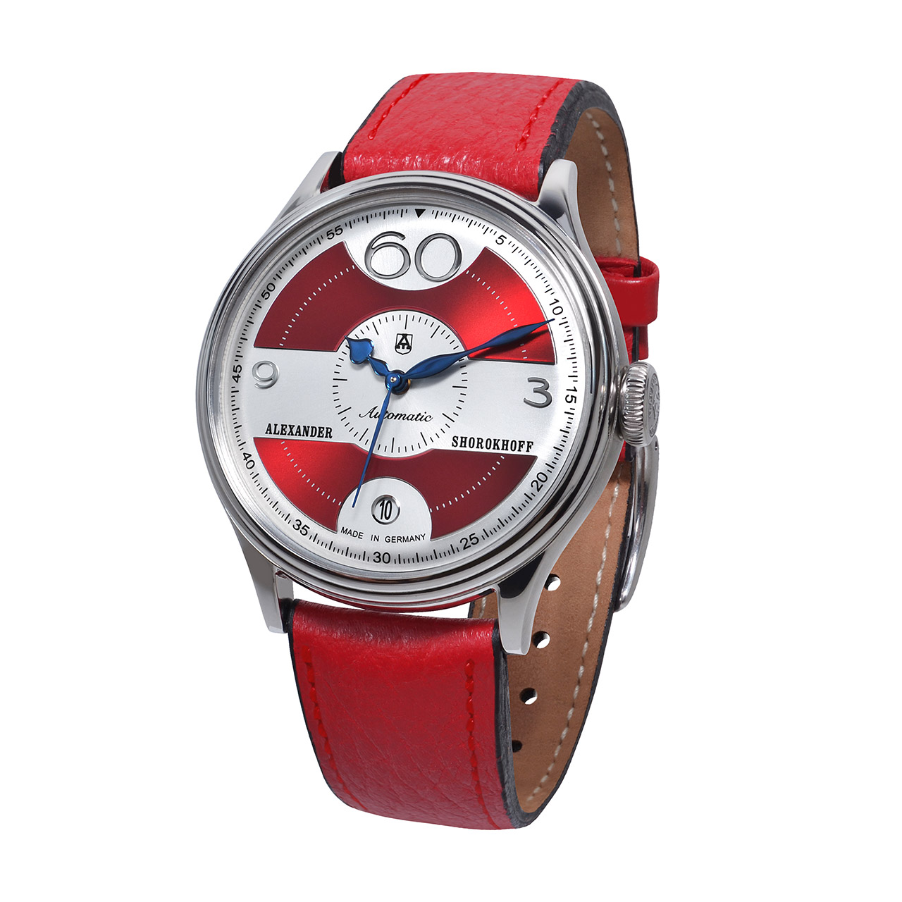 Watch vintage 7 automatic red