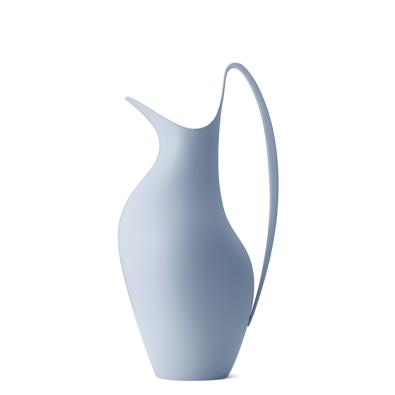 Jug 1.20 l stainless steel blue satin