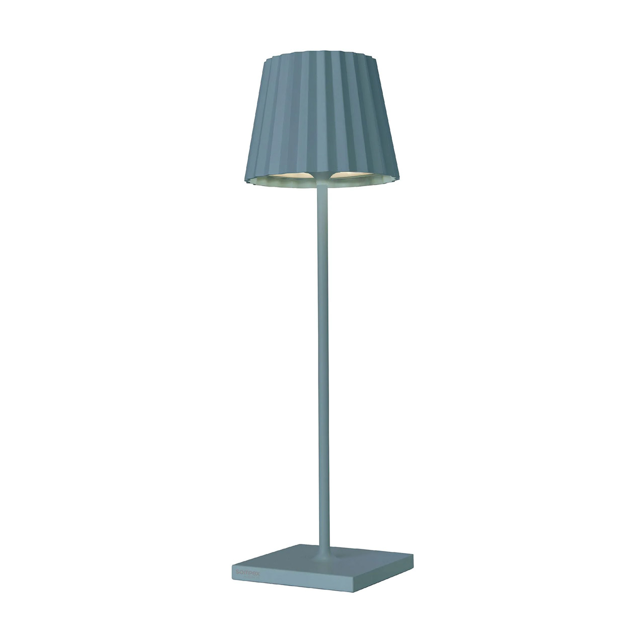 Tischlampe LED 38 cm dimmbar blau