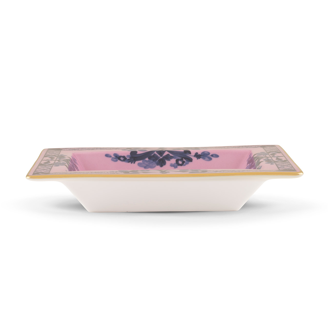 Bowl rectangular 15x19 cm azalea