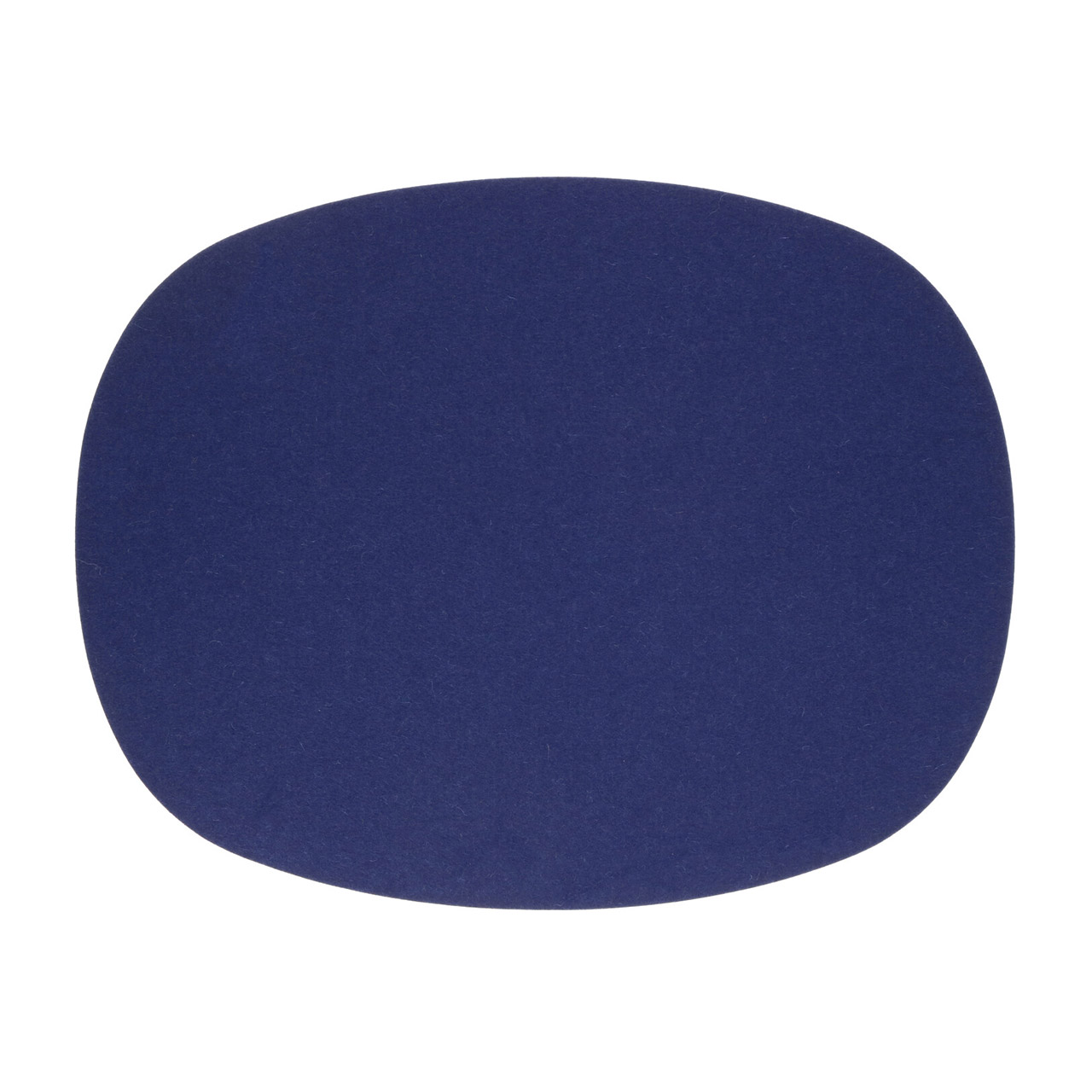 Placemat oval 45x35 cm dark blue 18