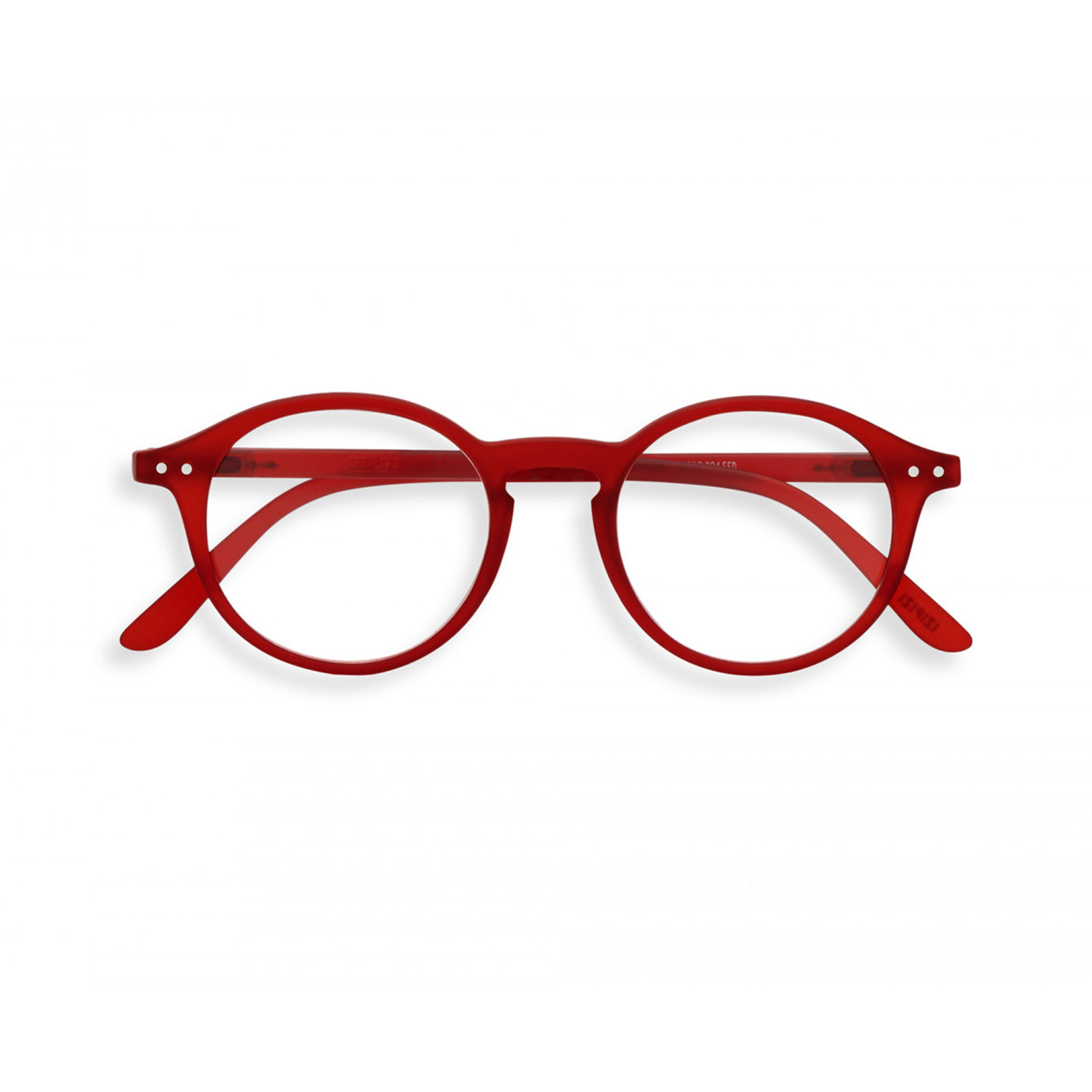 Reading Glasses Red Crystal Soft +3.00