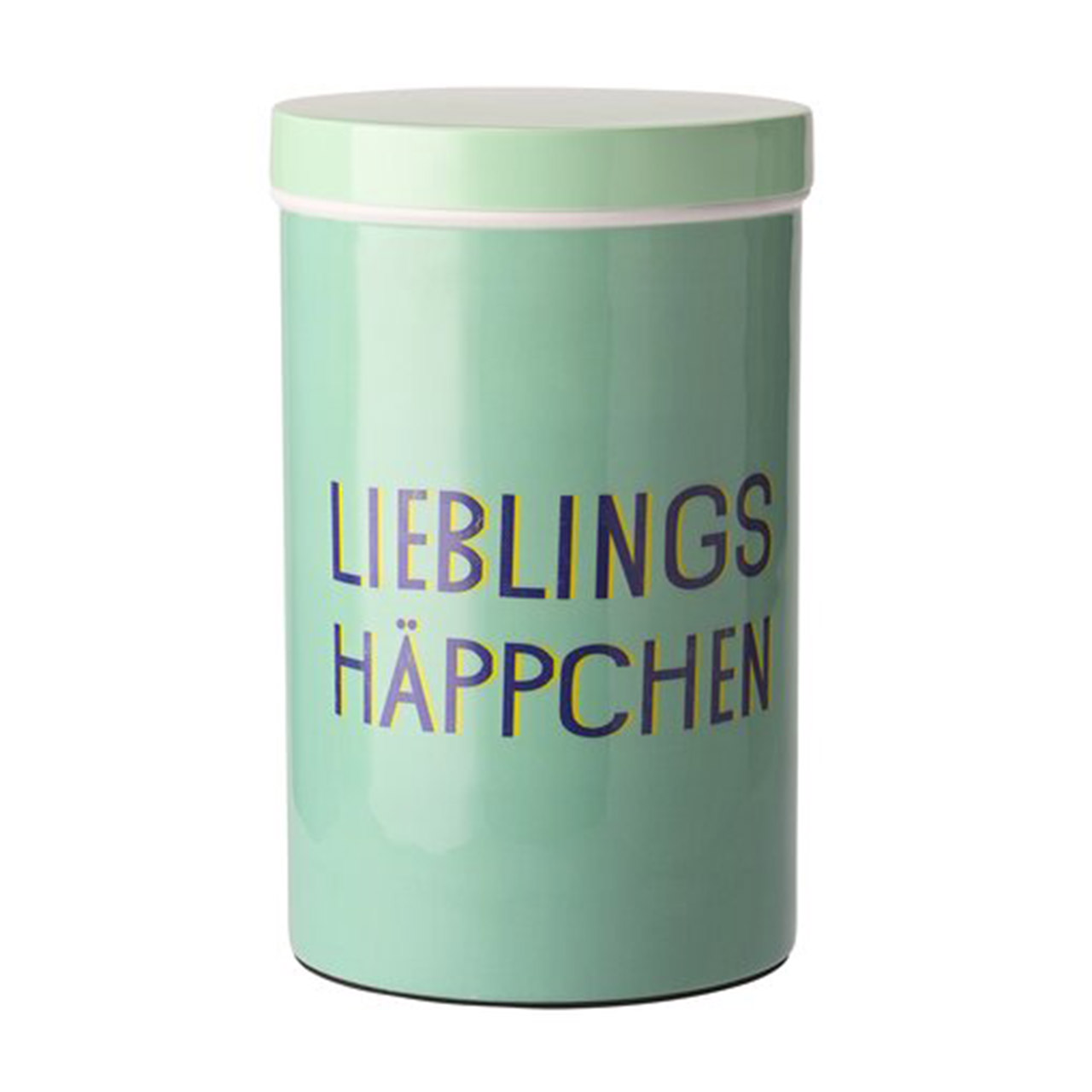 Treat tin motif: Lieblingshäppchen, mint