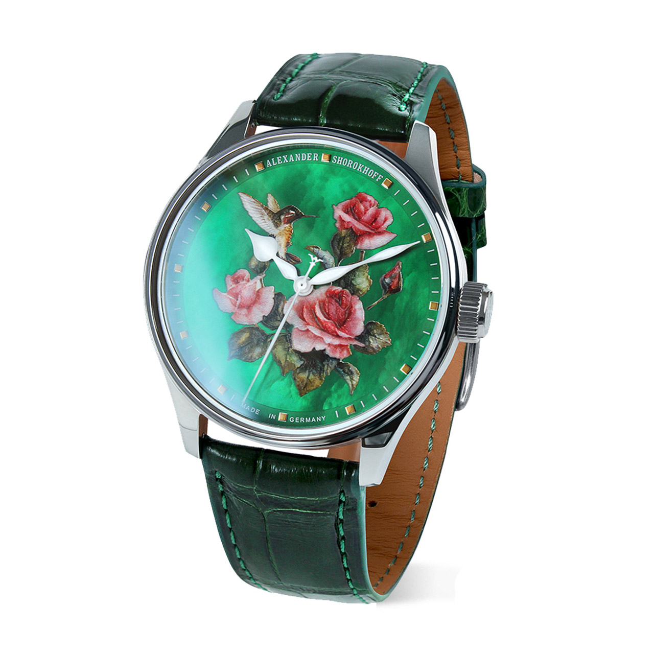 Wristwatch automatic green