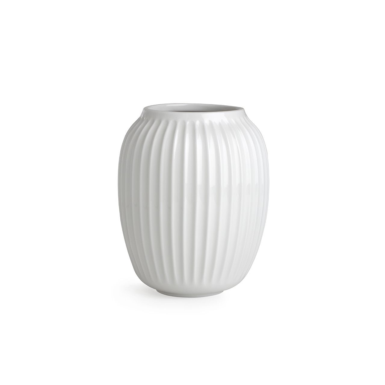 Vase 20 cm white