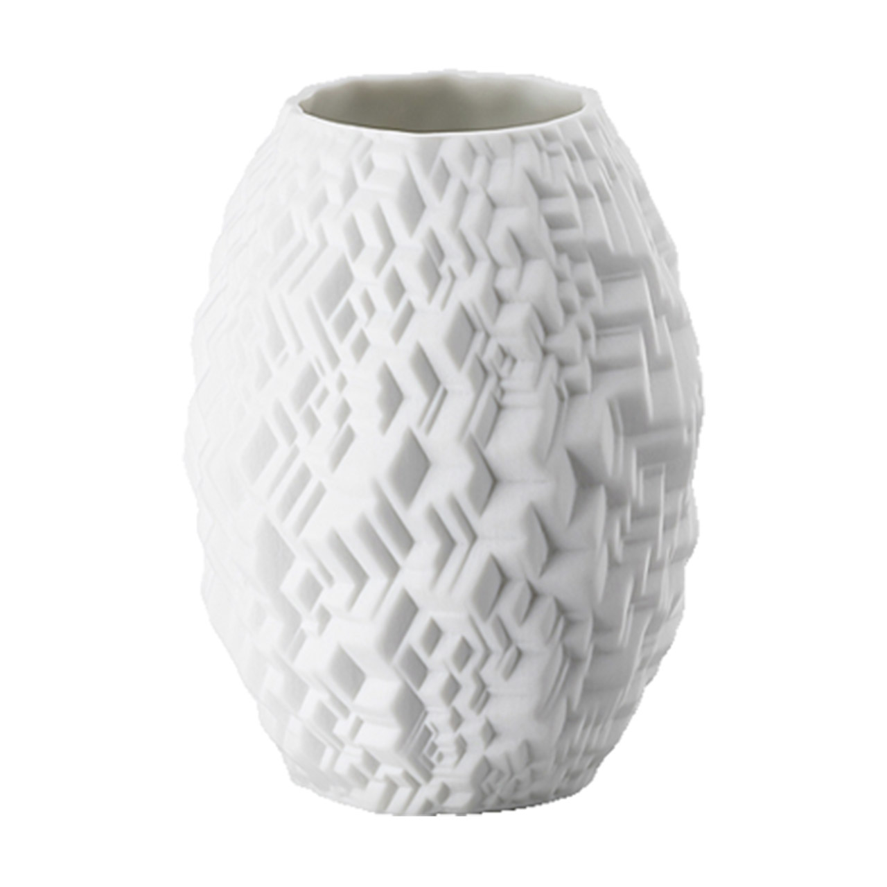 Vase 10 cm white matt