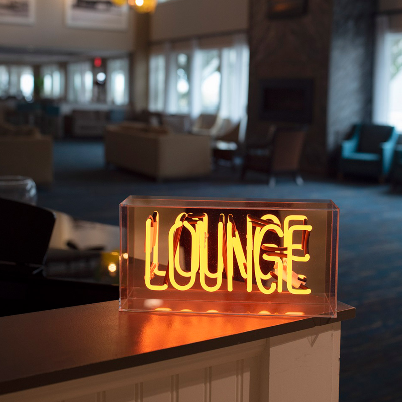 Acrylic Box Neon - Lounge