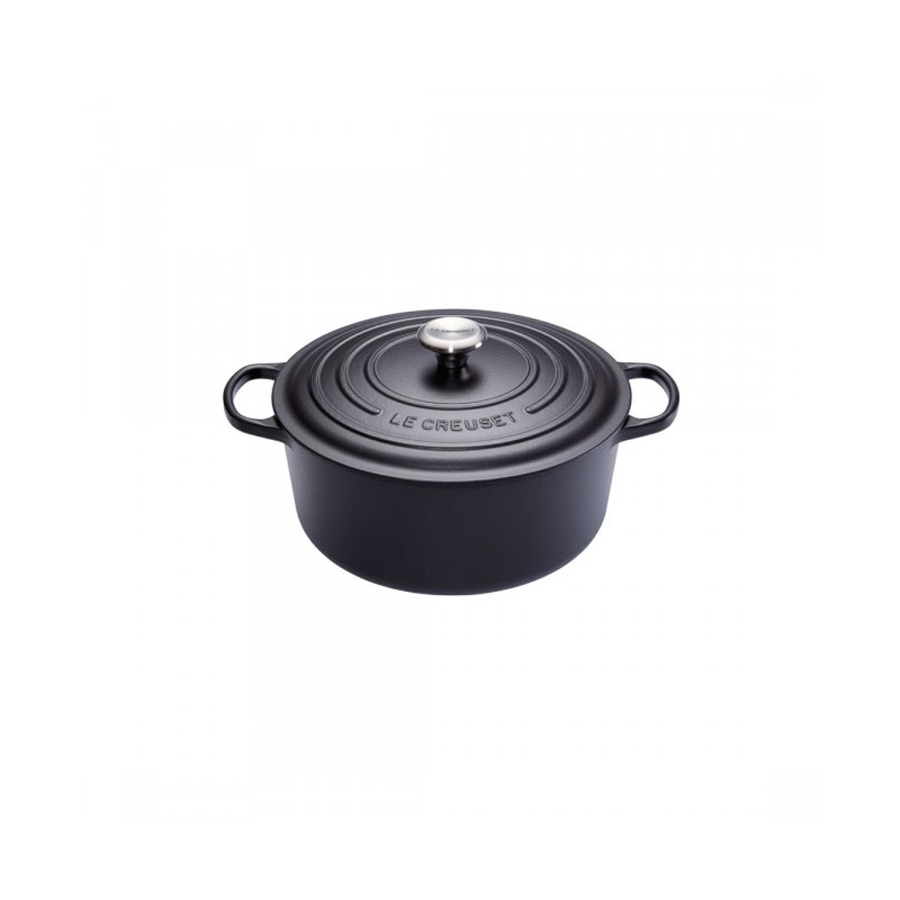 Roasting Pan round 18 cm black