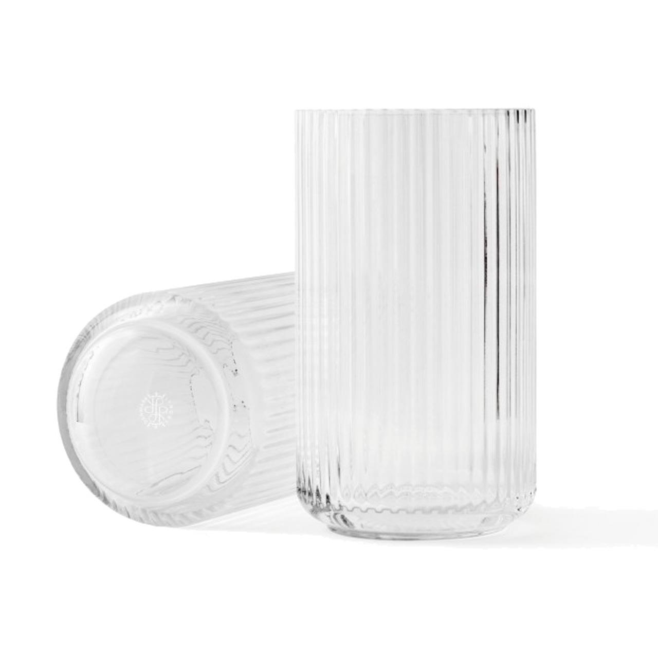 Vase 25 cm clear