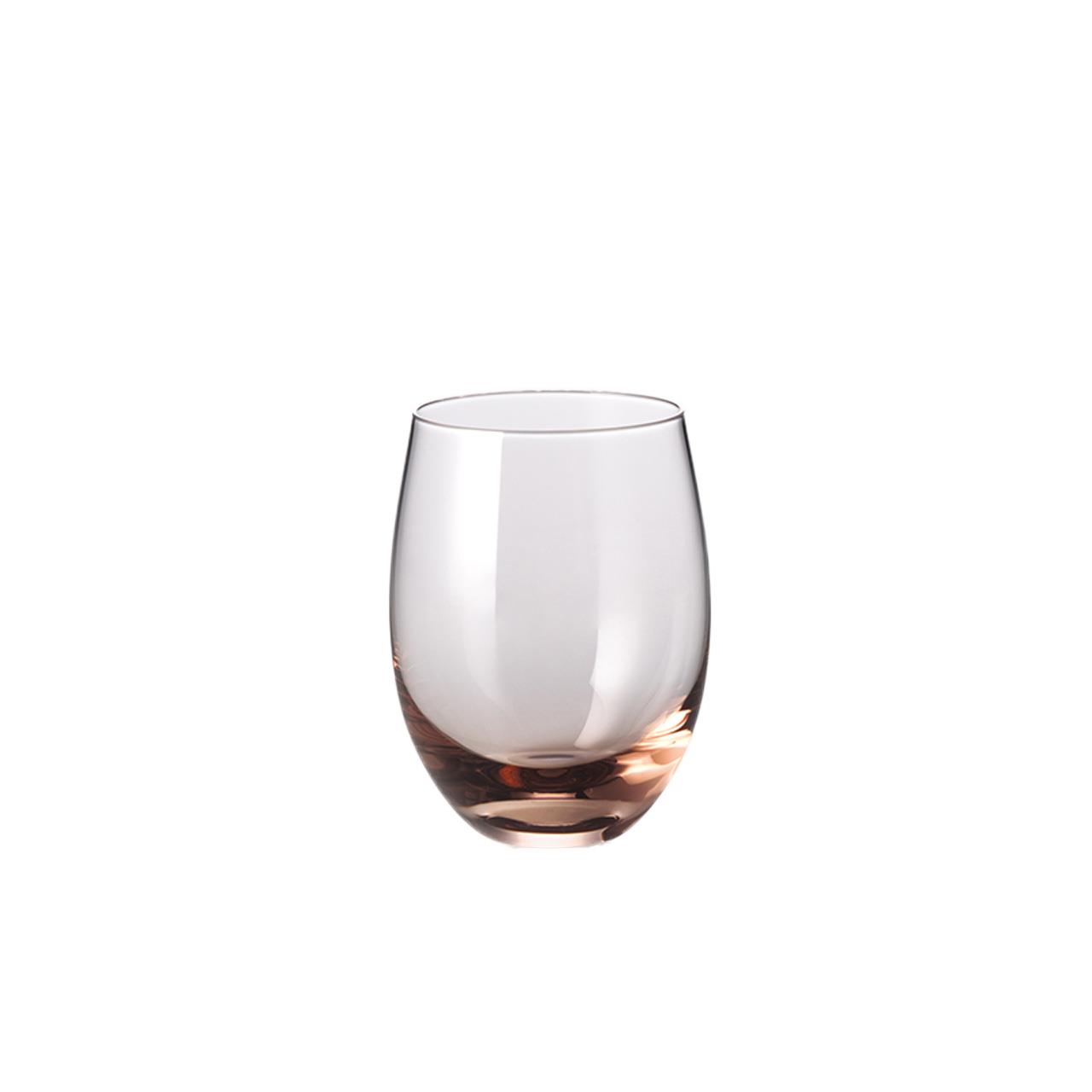 Glass 0.25 l rose