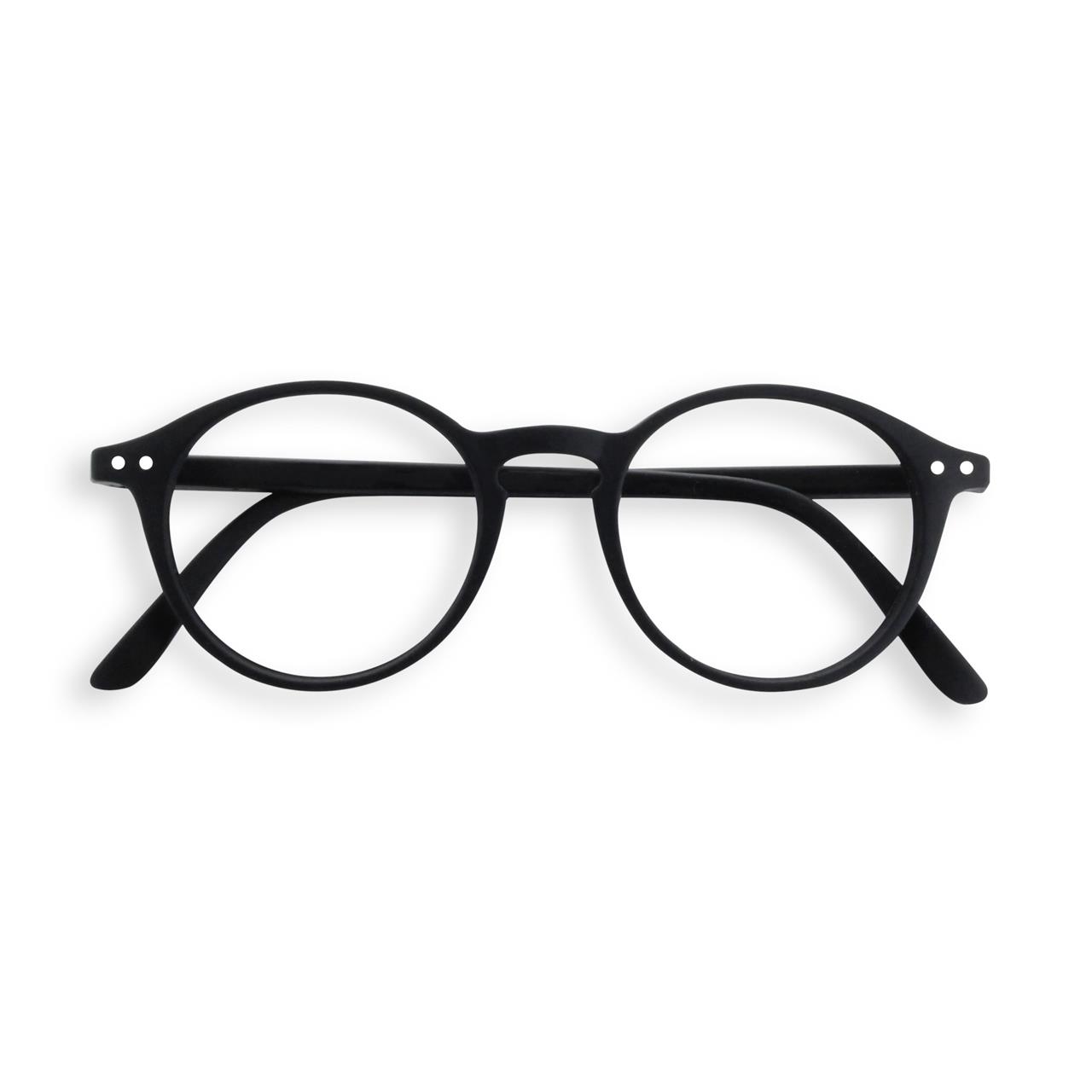 Reading Glasses Black Soft +2.50