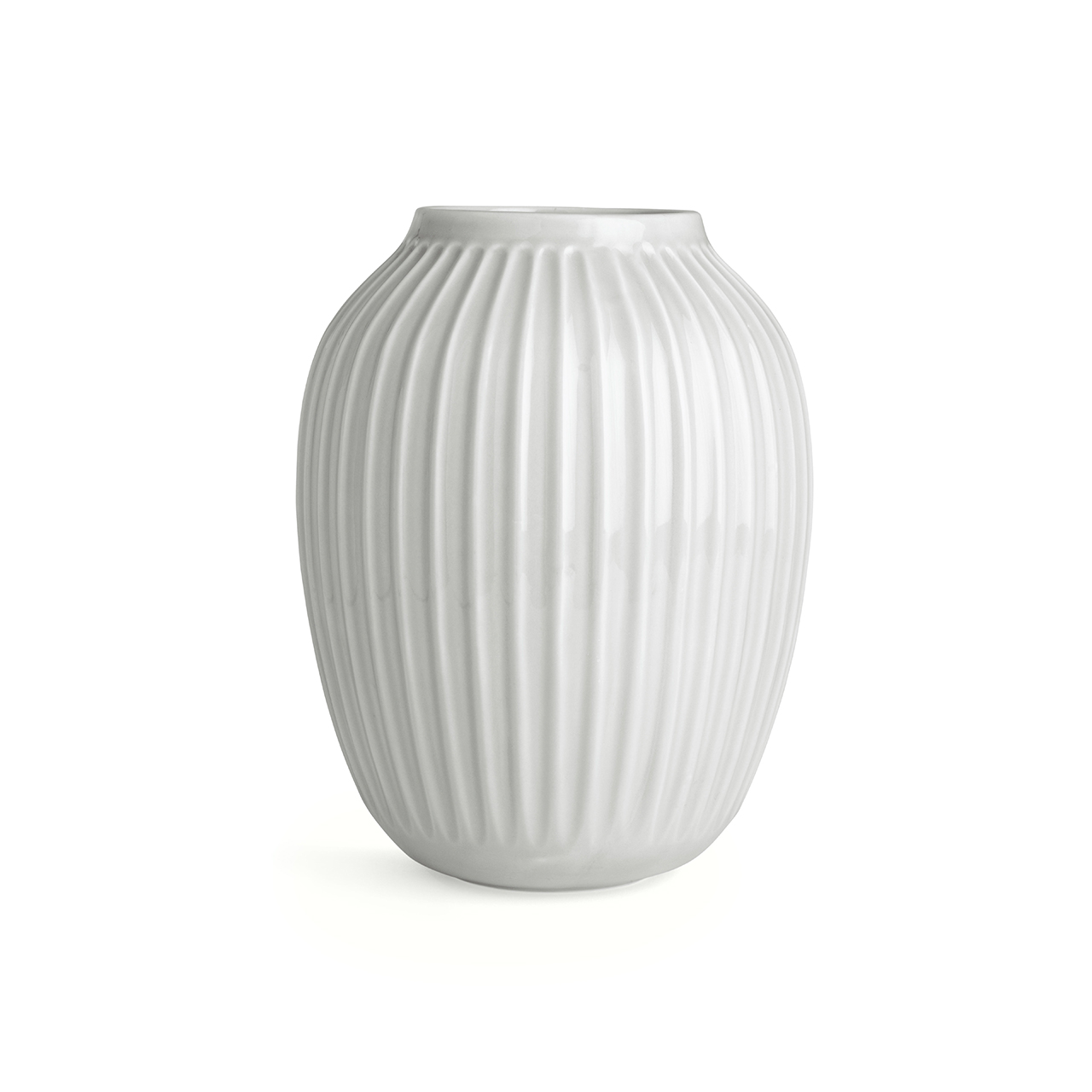 Vase 25 cm white