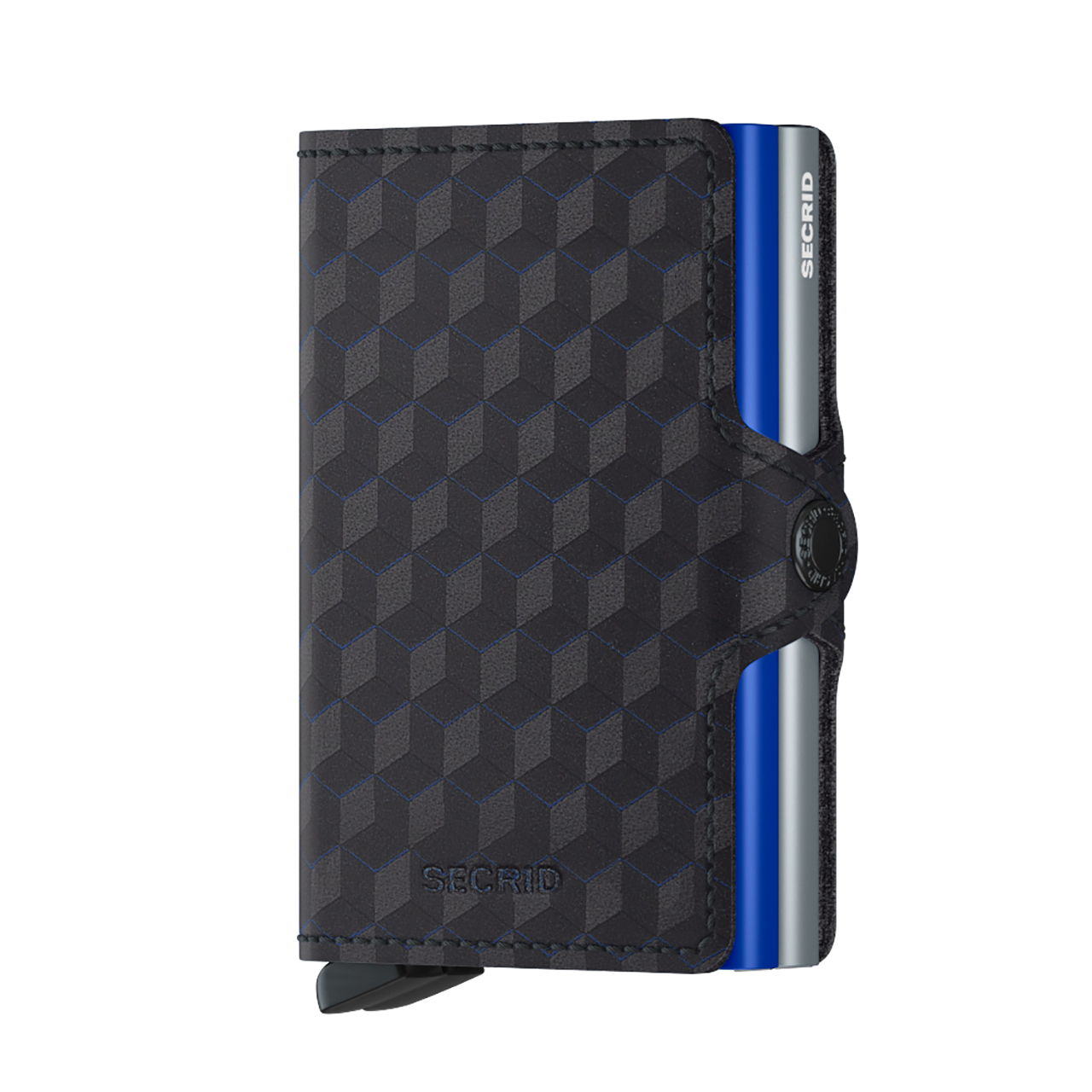 Twinwallet Optical titanium/blue