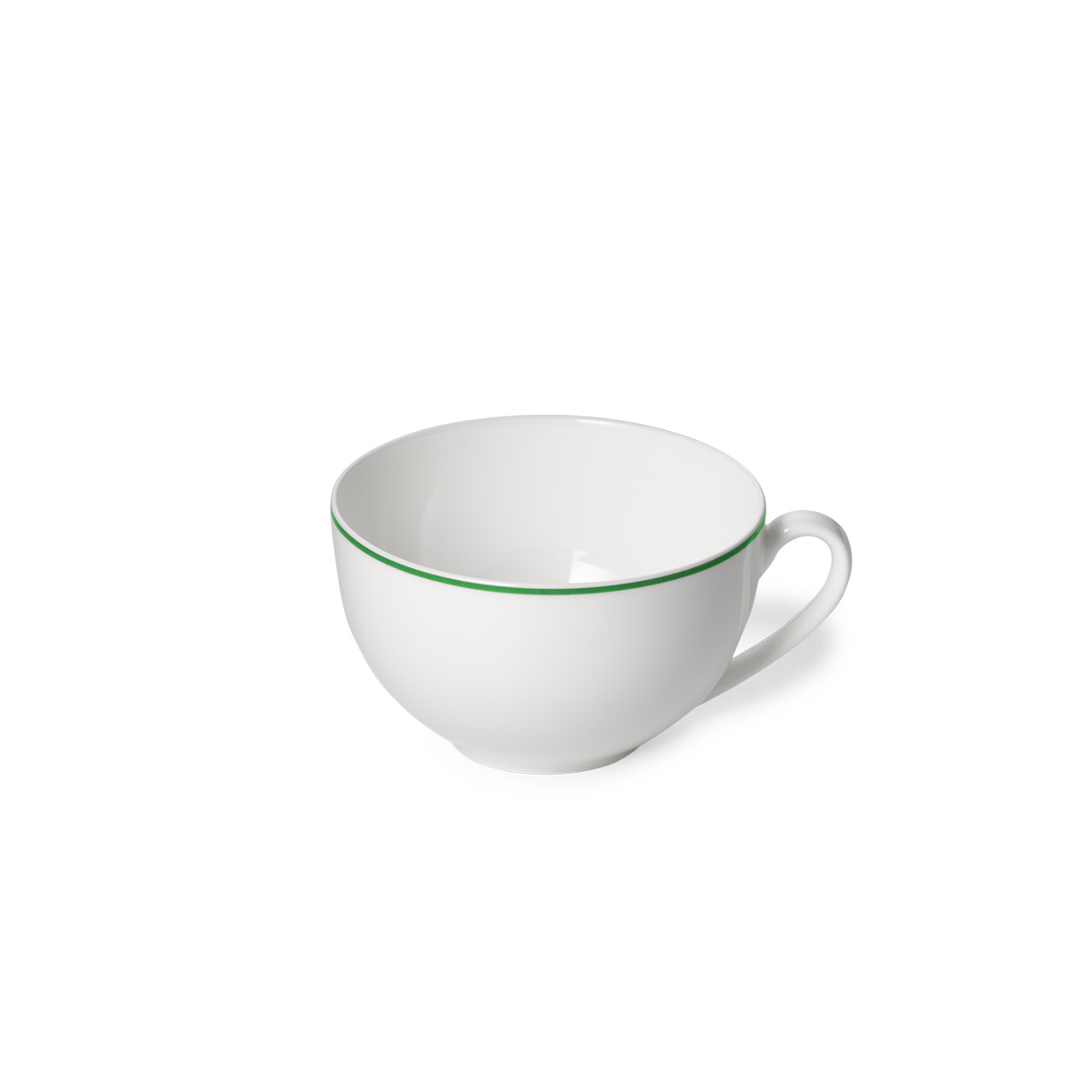 Coffee cup only round 0.25 l green