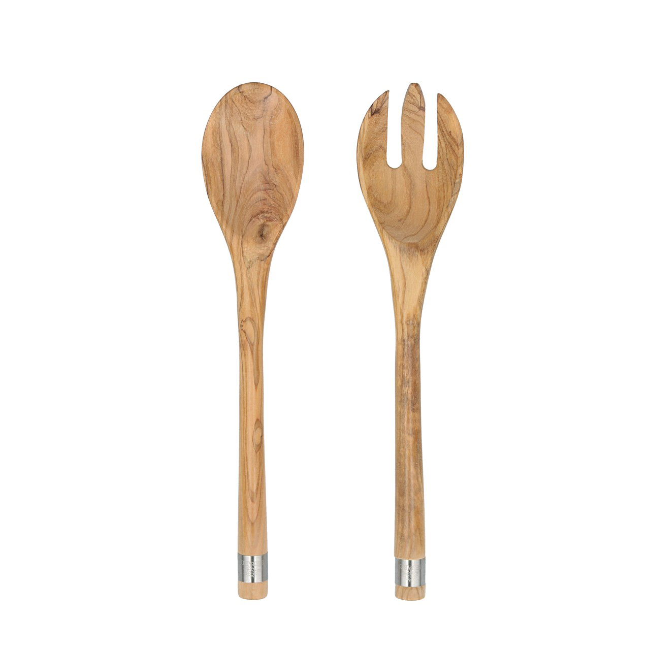 Salad Servers 2 pcs. 30 cm olive wood