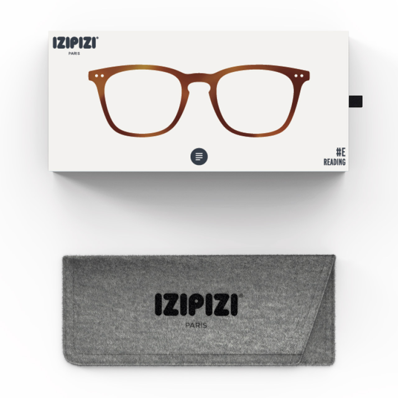 IZIPIZI '#E - Form', Lesebrille Havane +3.00