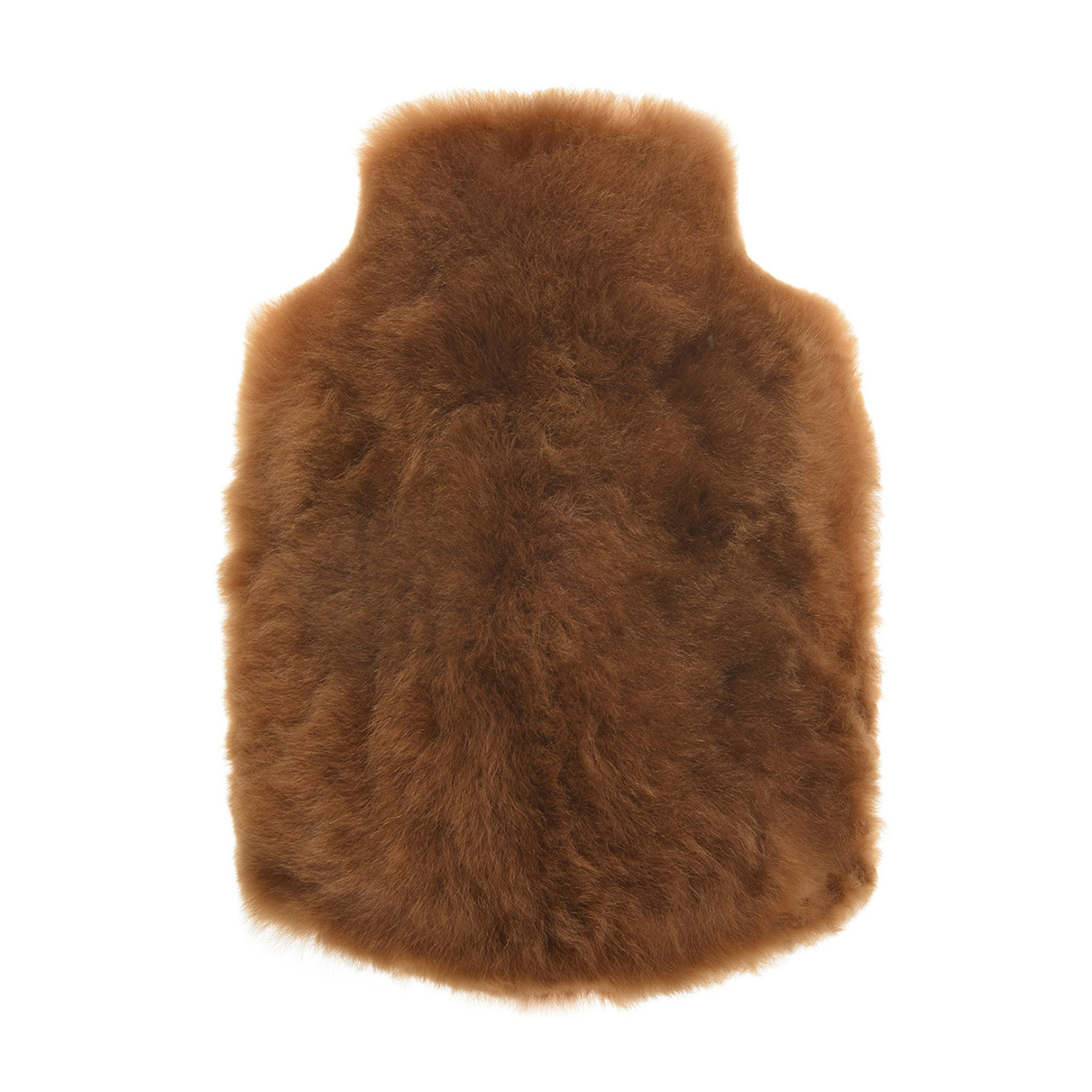 Hot Water Bottle Alpaca-Fur 1.8 l gold