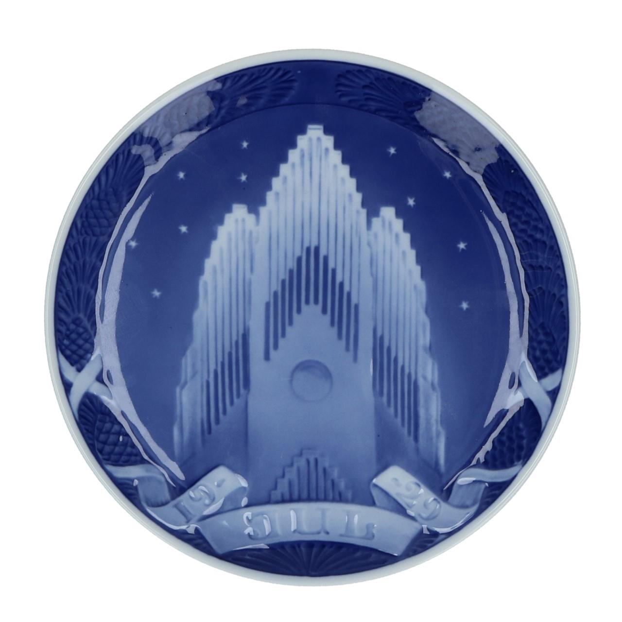 Christmas plate 1929, 18 cm