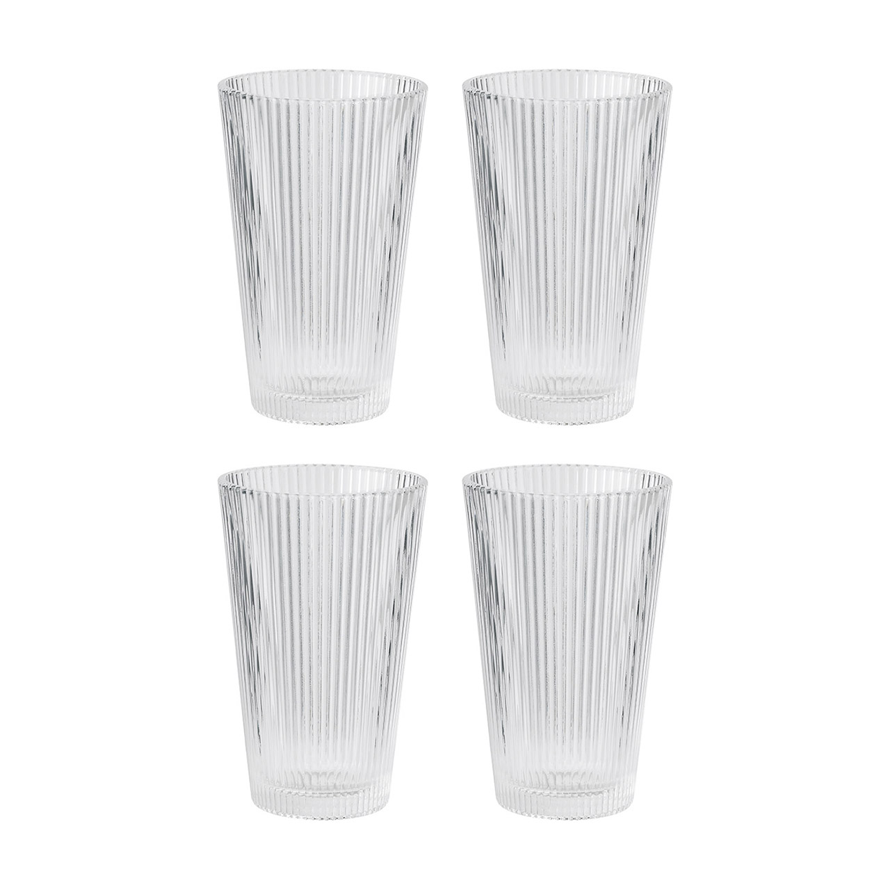 Drinking Glass 0.35 l 4 pcs. clear