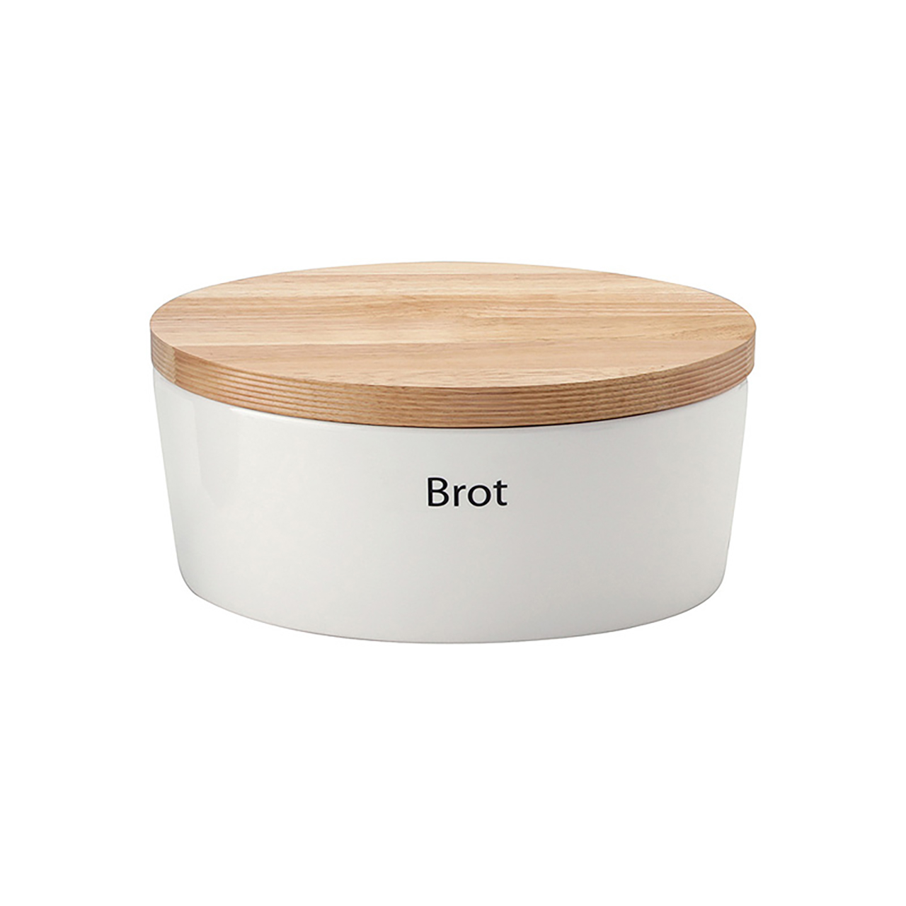 Bread Crock oval 29.5x23x13 cm white