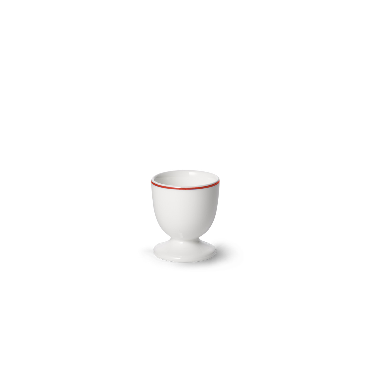 Egg cup footed red