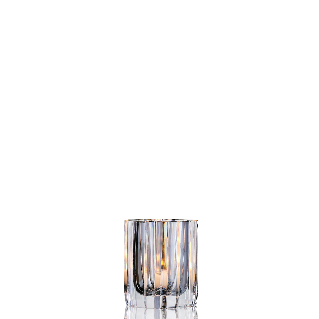 Lantern Crystal Strict small 9 cm clear