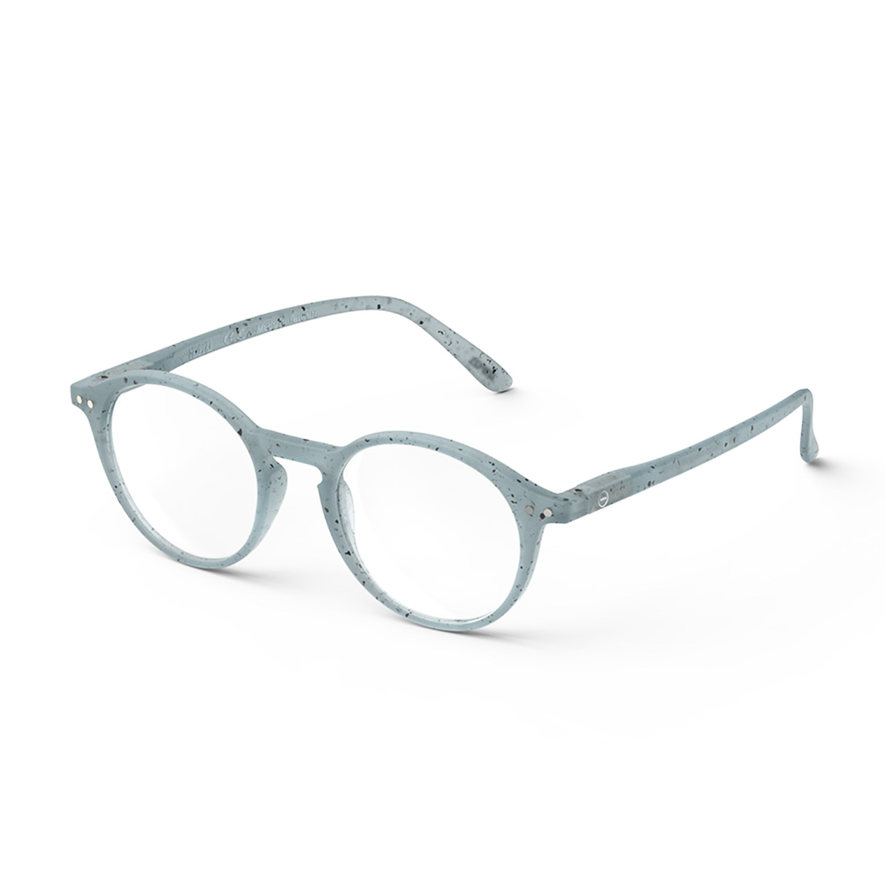 IZIPIZI '#D - Form', Lesebrille Washed Denim +2,5