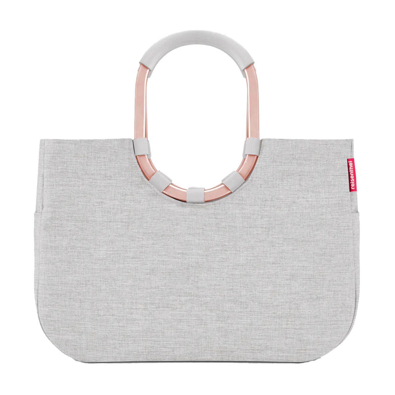 Shopping bag loopshopper L frame twist sky rose