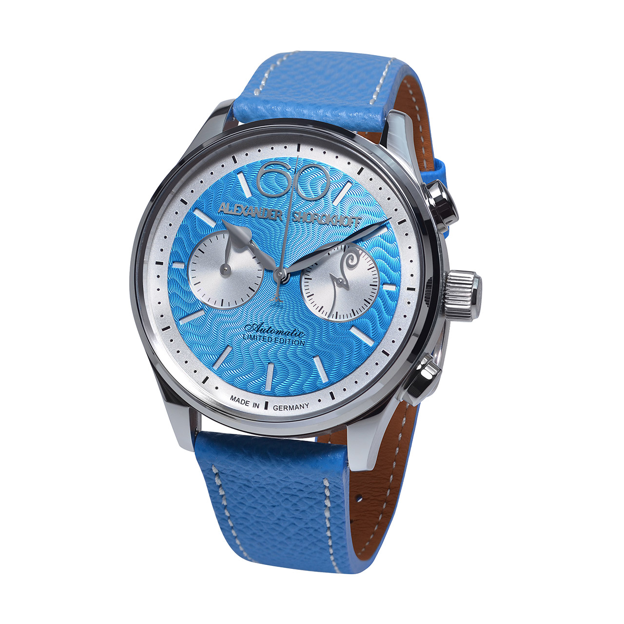 Watch Neva Chrono automatic blue